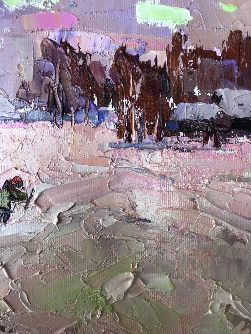 Oil painting Cold Alex Kalenyuk - 7