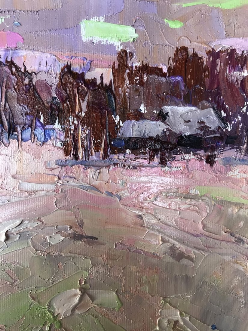 Oil painting Cold Alex Kalenyuk - 8