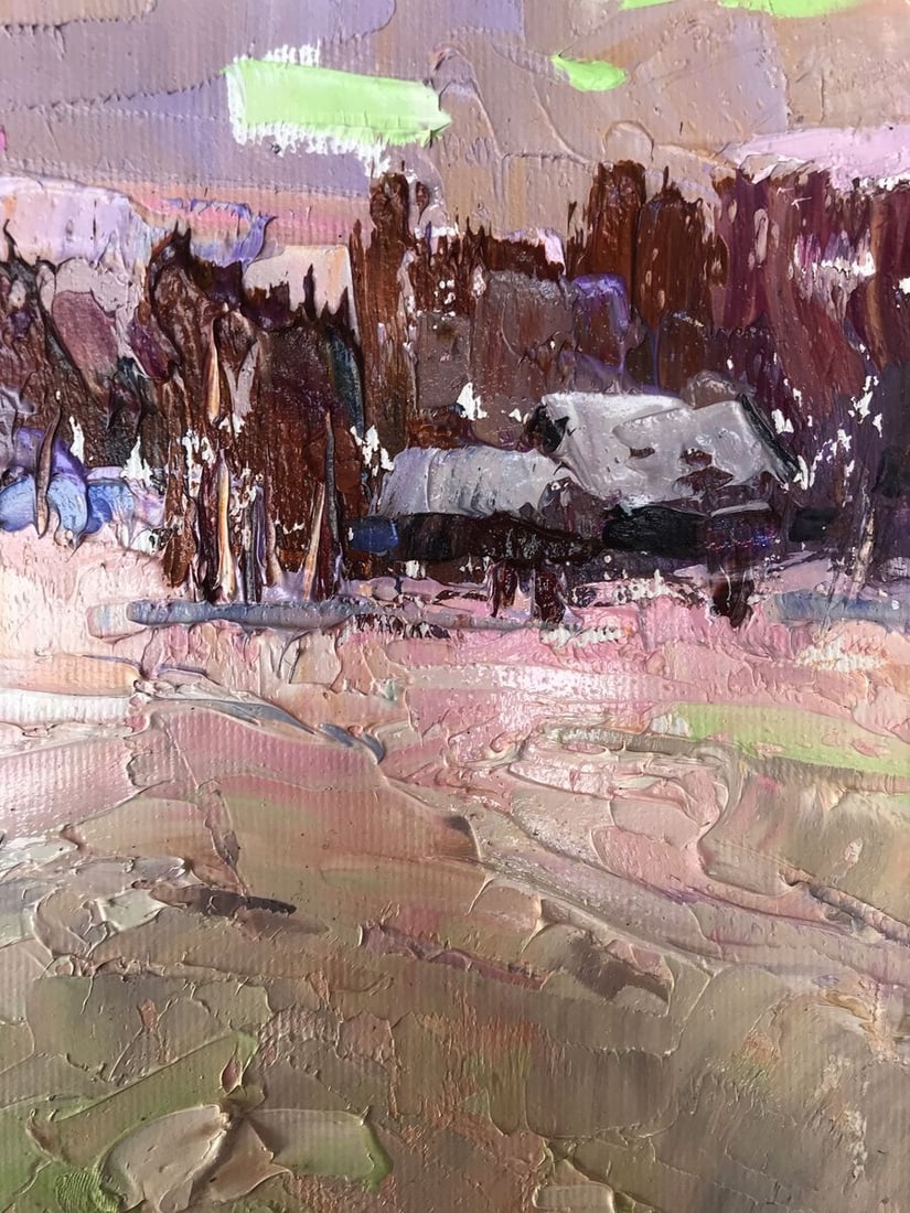 Oil painting Cold Alex Kalenyuk - 9