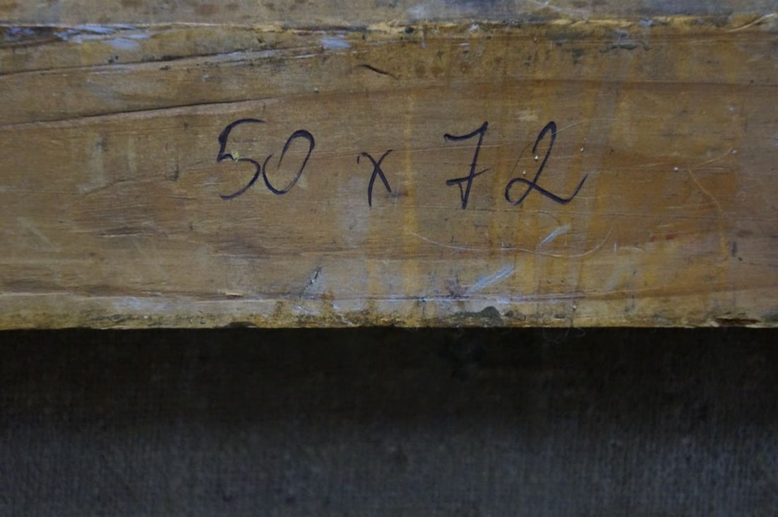 Oil painting Winter landscape Belyak Vladimir Iosifovich - 8