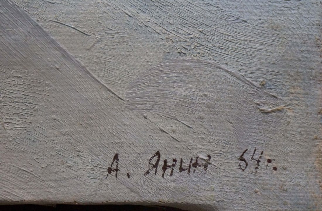 Oil painting Winter landscape Yanin Anatoly Alexandrovich - 6