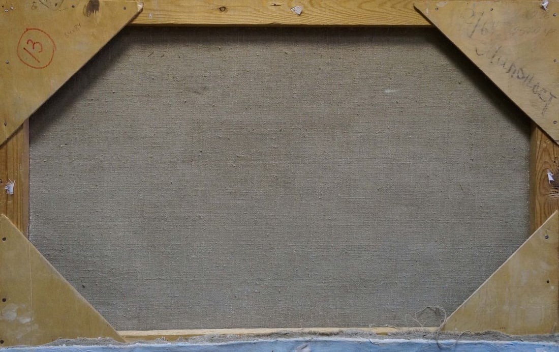 Oil painting Winter landscape Yanin Anatoly Alexandrovich - 7