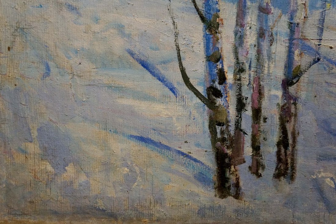 Oil painting Winter landscape Kucherenko Vladimir Vladimirovich - 2