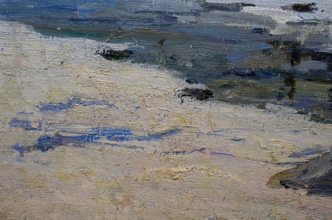 Oil painting Winter Kogan Boris Matveevich - 3