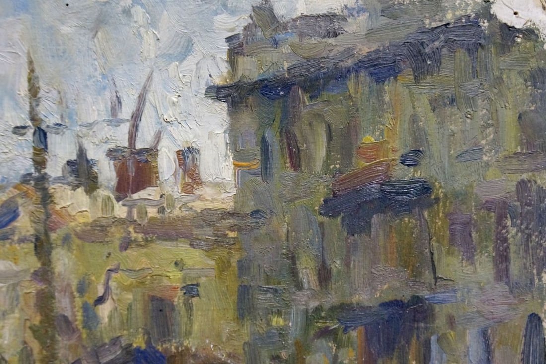 Oil painting Winter evening Migulko Victor Vasilievich - 4