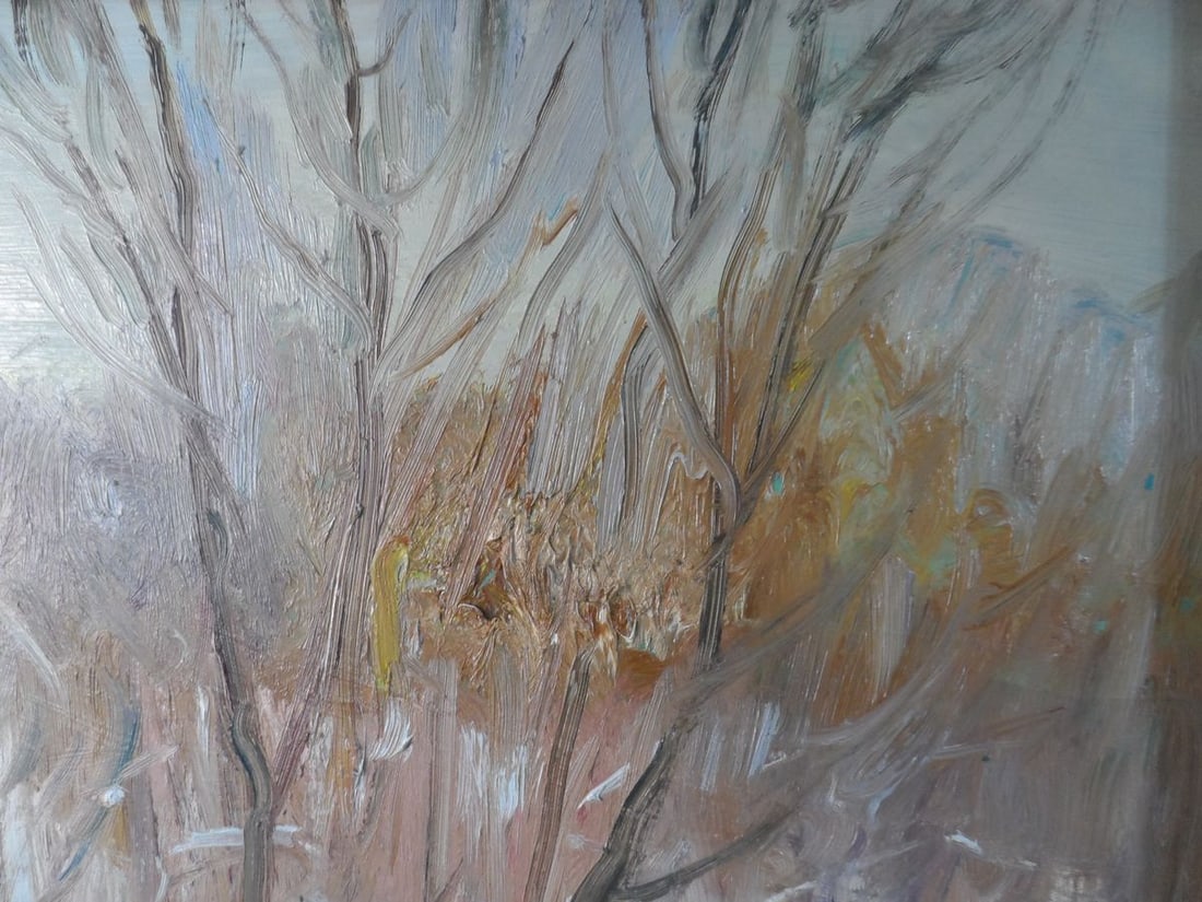 Oil painting The first snow Mishurovsky V. V. - 6