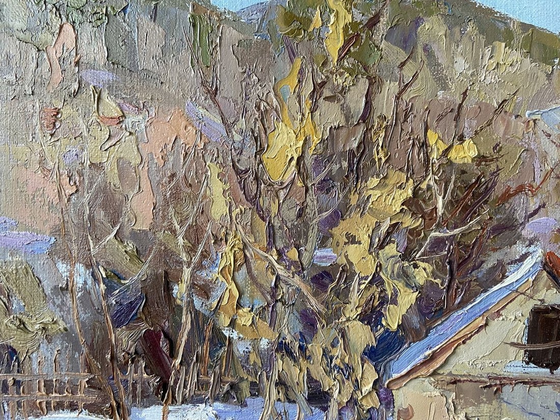 Oil painting Frost Kapotenko Ivan Ivanovich - 2