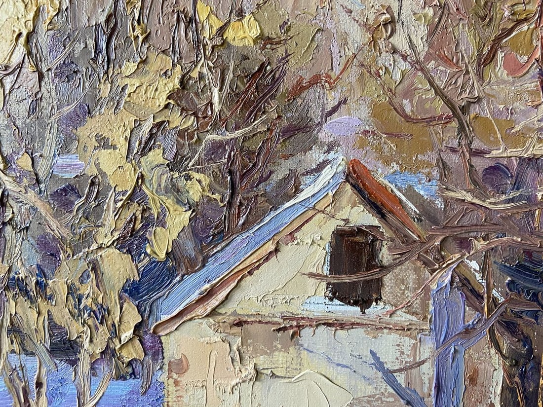 Oil painting Frost Kapotenko Ivan Ivanovich - 3