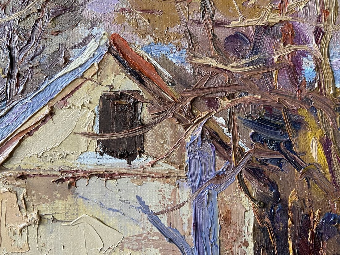 Oil painting Frost Kapotenko Ivan Ivanovich - 7