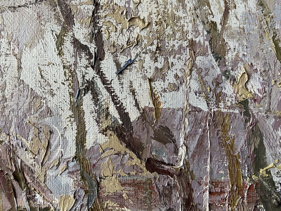 Oil painting Covered with snow Kapotenko Ivan Ivanovich - 6