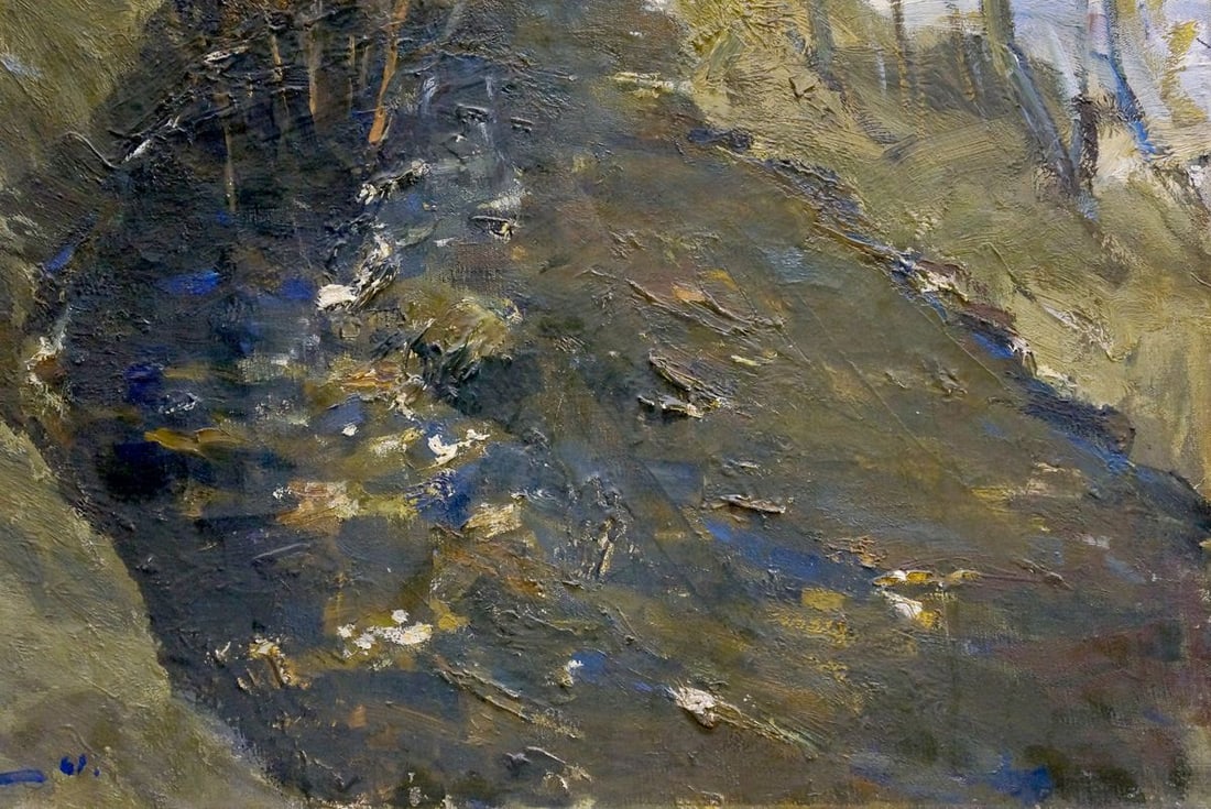 Oil painting The arrival of winter Gavrilov V. N. - 5