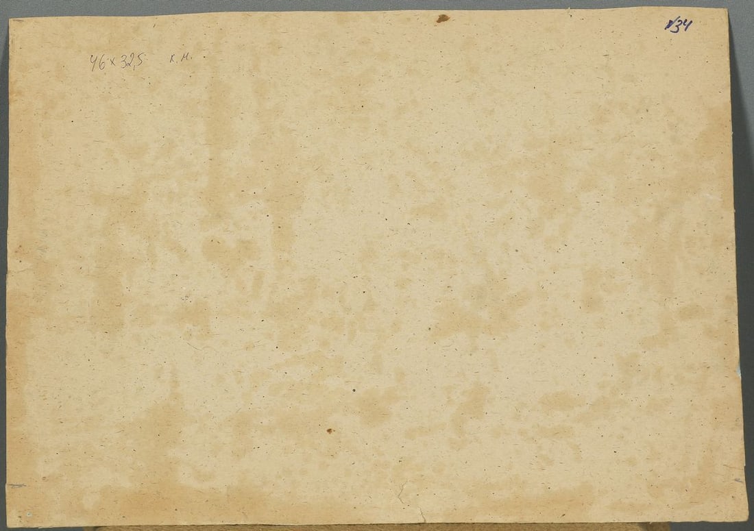 First snow oil painting - 5