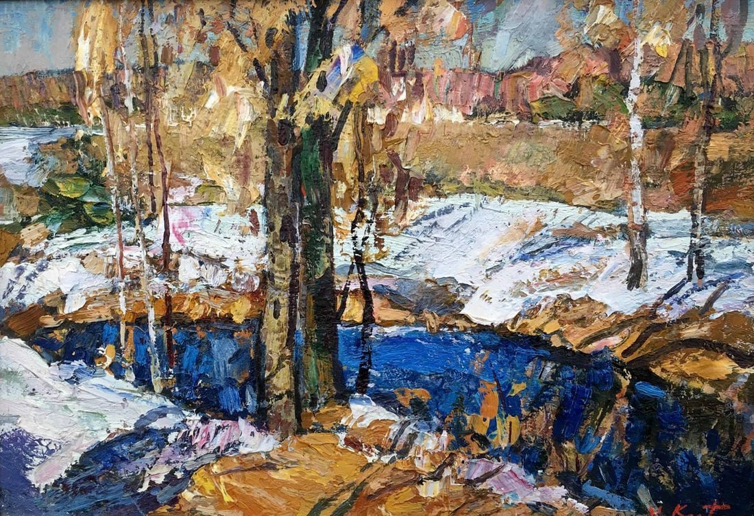 The last day oil painting - 2