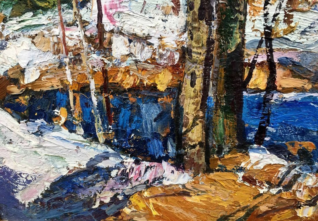 The last day oil painting - 6