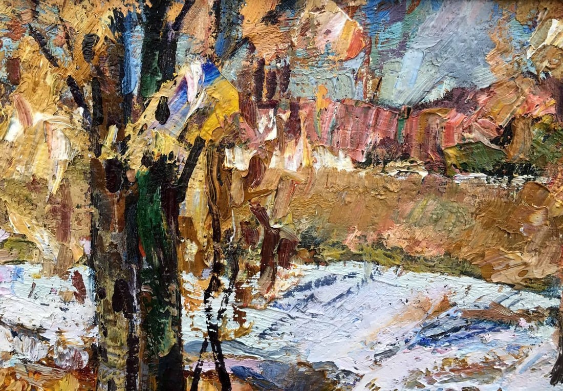 The last day oil painting - 8