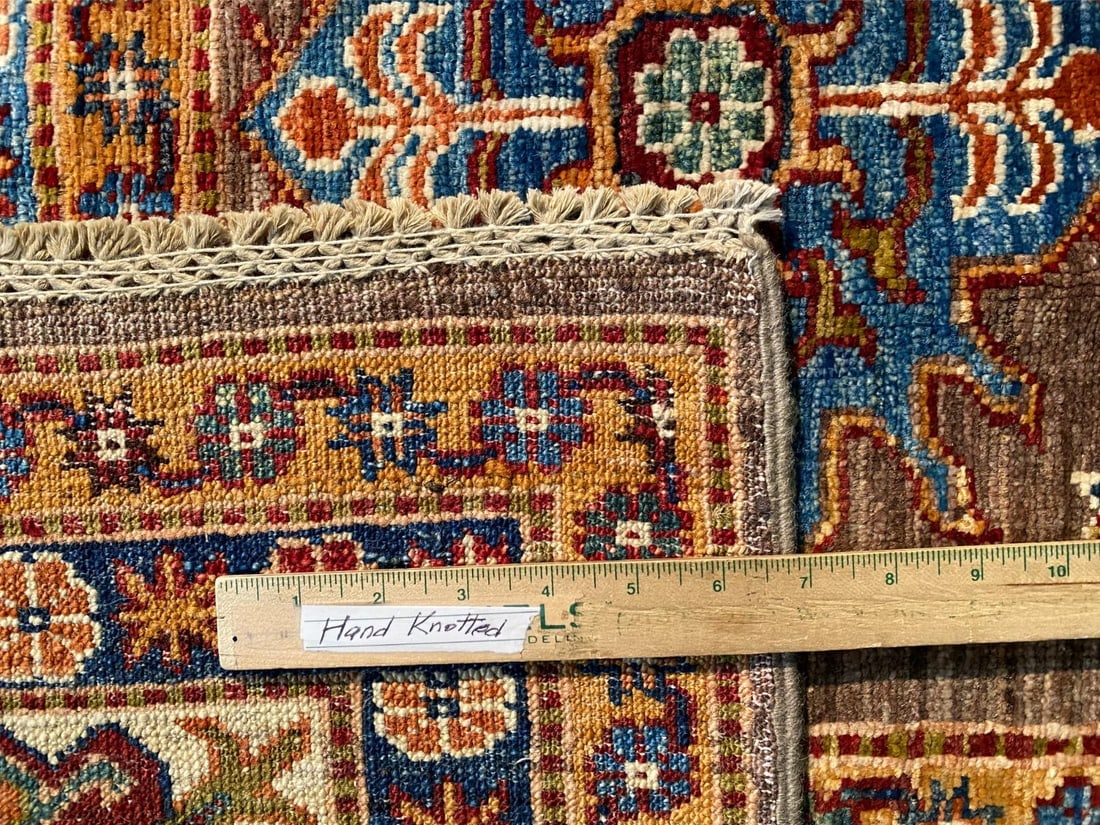 EXQUISITE FINE SUPER KAZAK RUG 8'.5"x10'.3" - 10