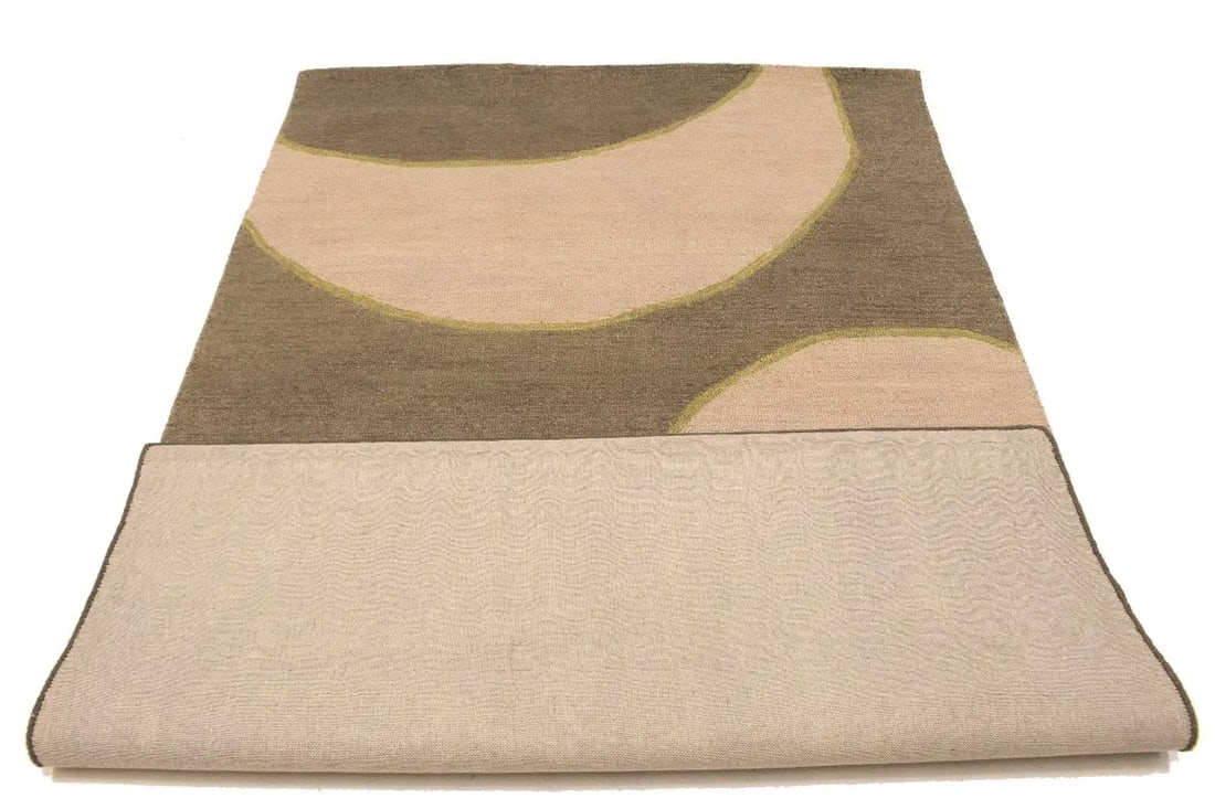 Multicolored Abstract 5X8 Hand-Tufted Modern Rug - 14