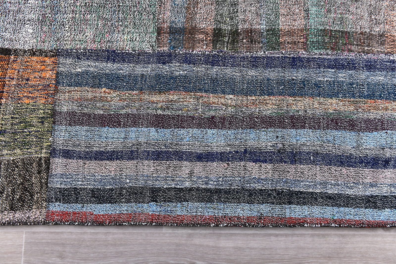 7'11'' x 10'2'' Turkish Handmade Kilim Rug - 241823 - 9