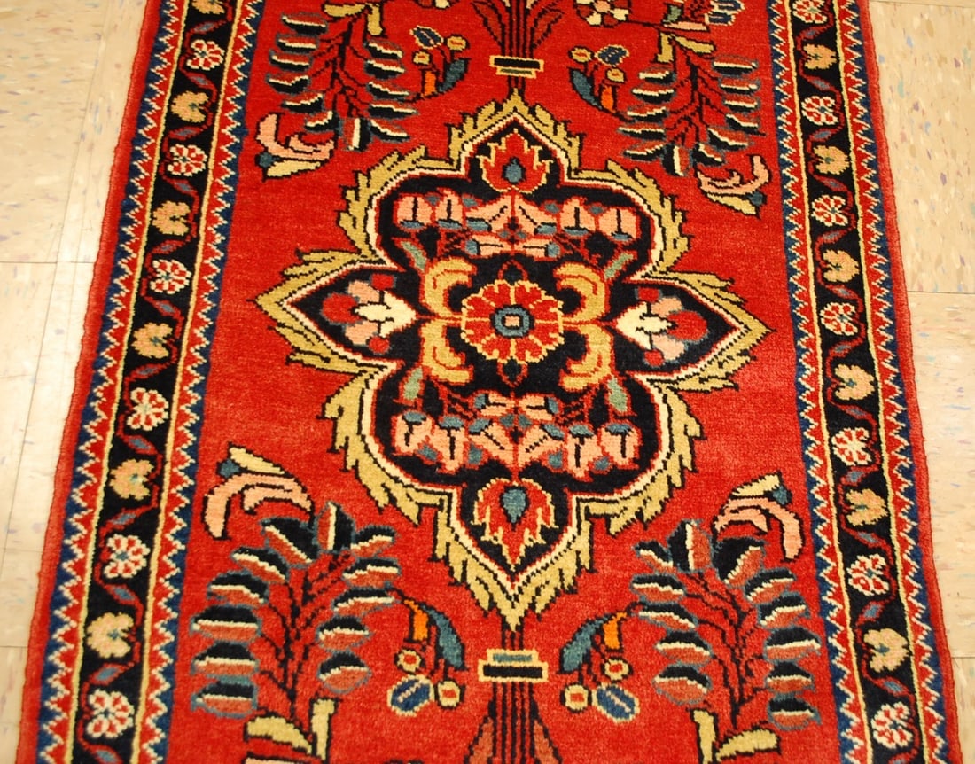 Persian MALAYEER RUG 2'2" x 4'1" - 9