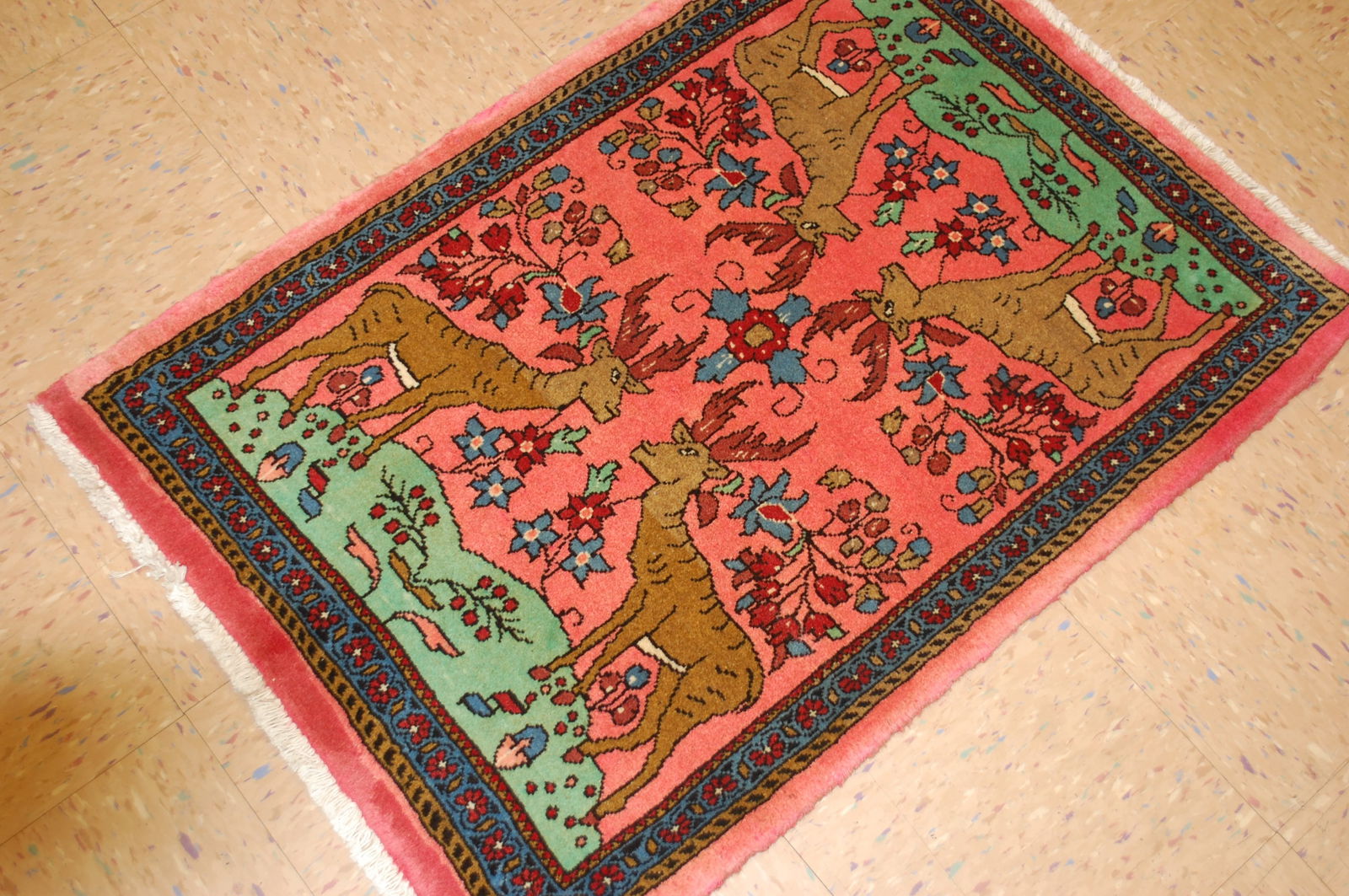 Persian BEJAR RUG 2'3" x 3'2" - 10