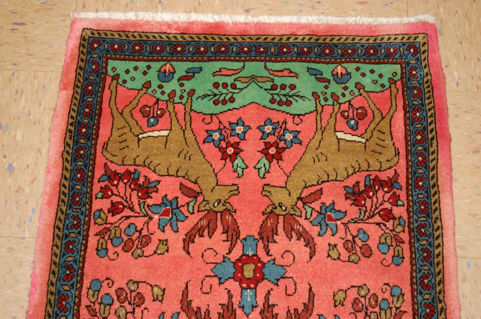 Persian BEJAR RUG 2'3" x 3'2" - 2