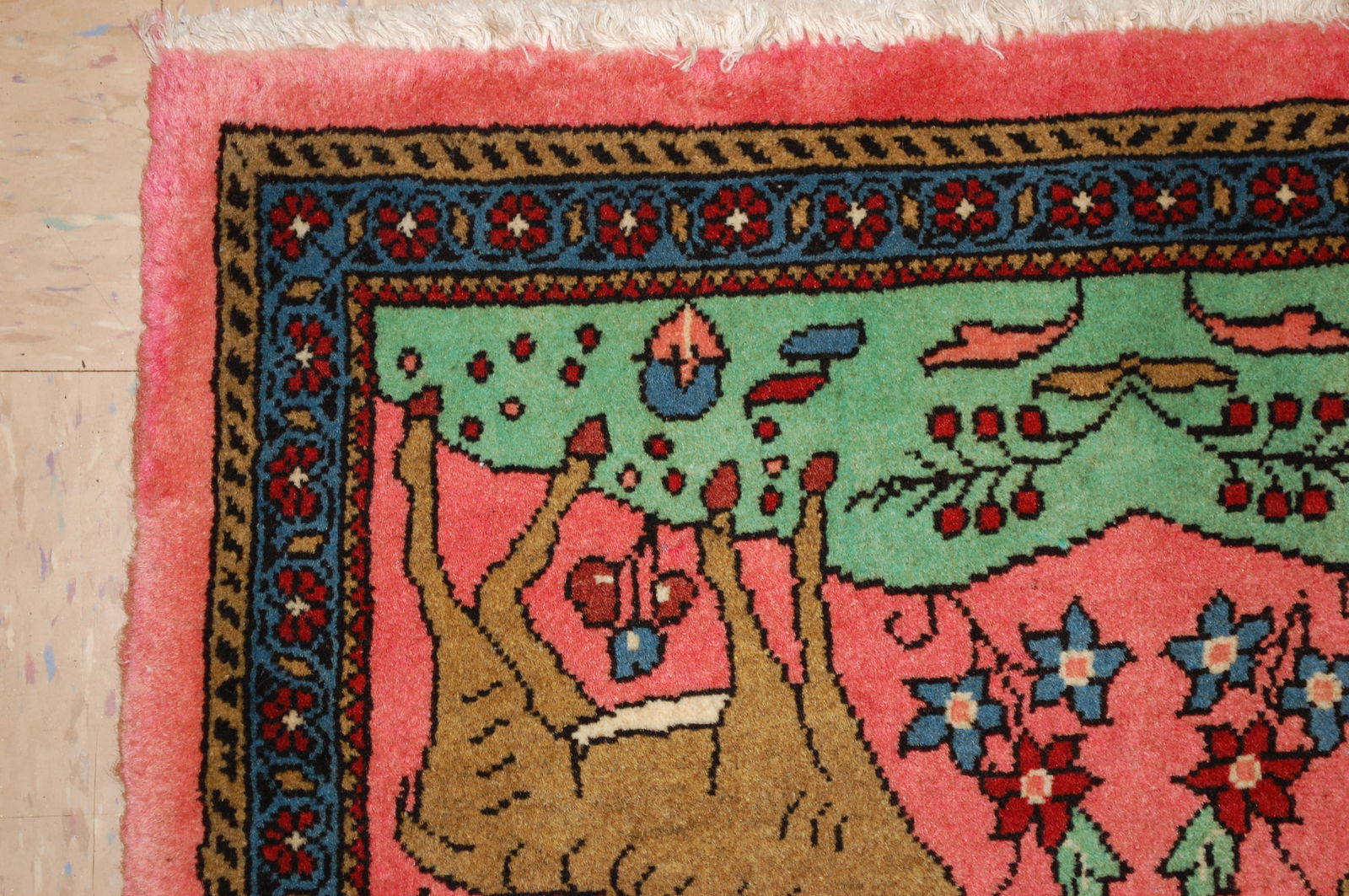 Persian BEJAR RUG 2'3" x 3'2" - 4