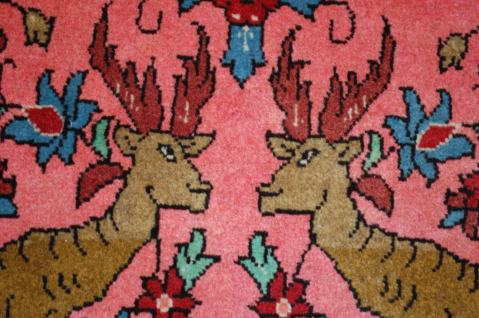 Persian BEJAR RUG 2'3" x 3'2" - 8