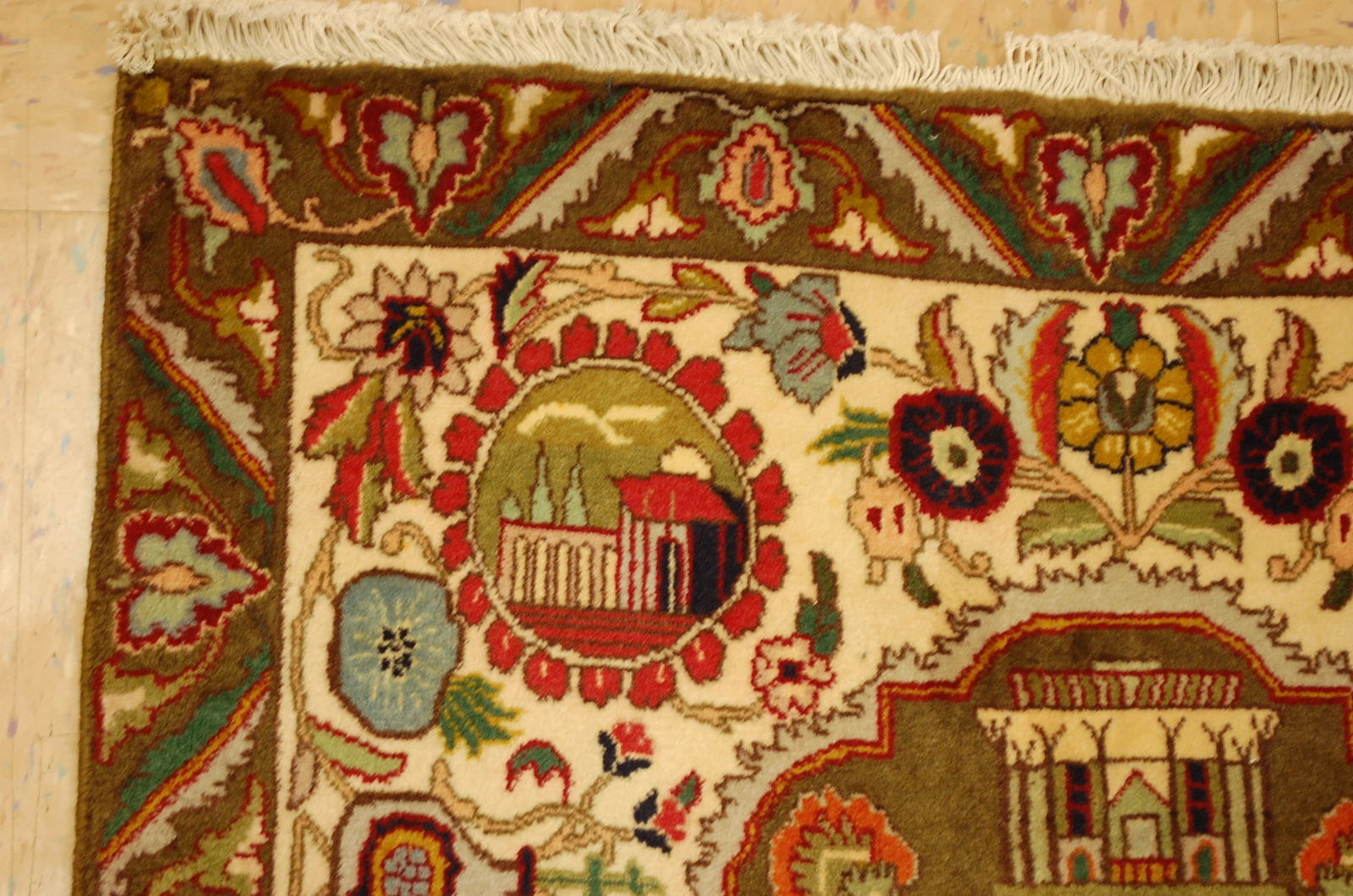 PERSAN TEBRIZ RUG 2'1" x 2'7" - 3