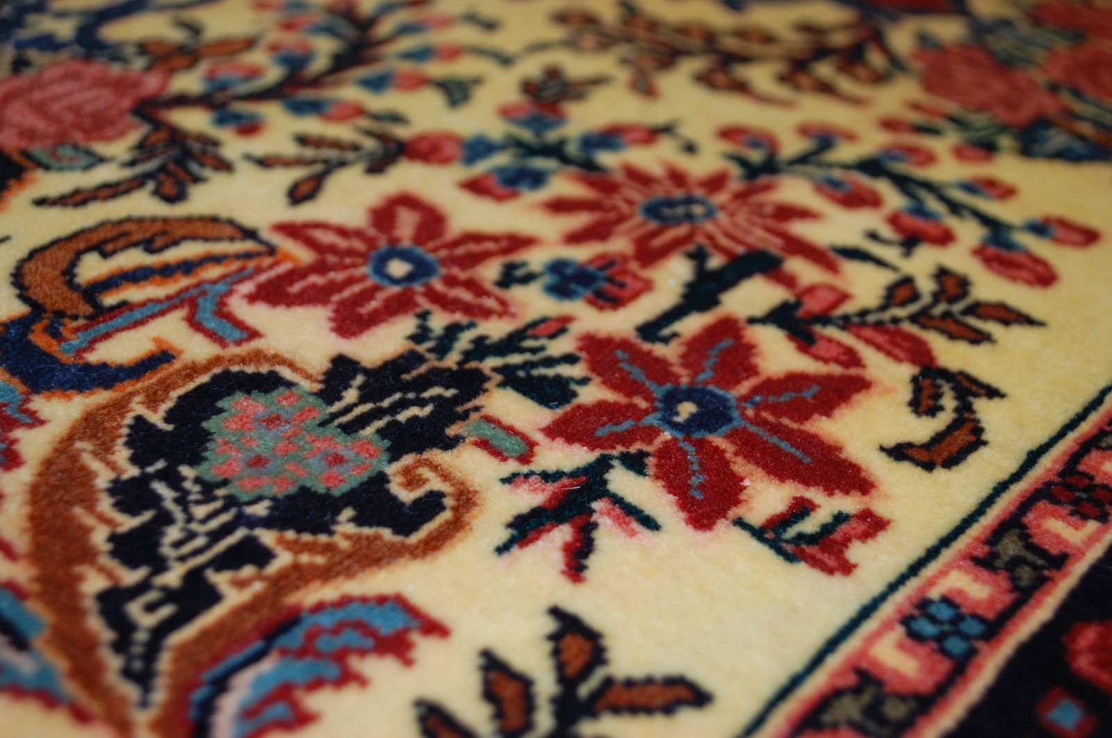 Persian BEJAR RUG 2'4" x 2'10" - 13