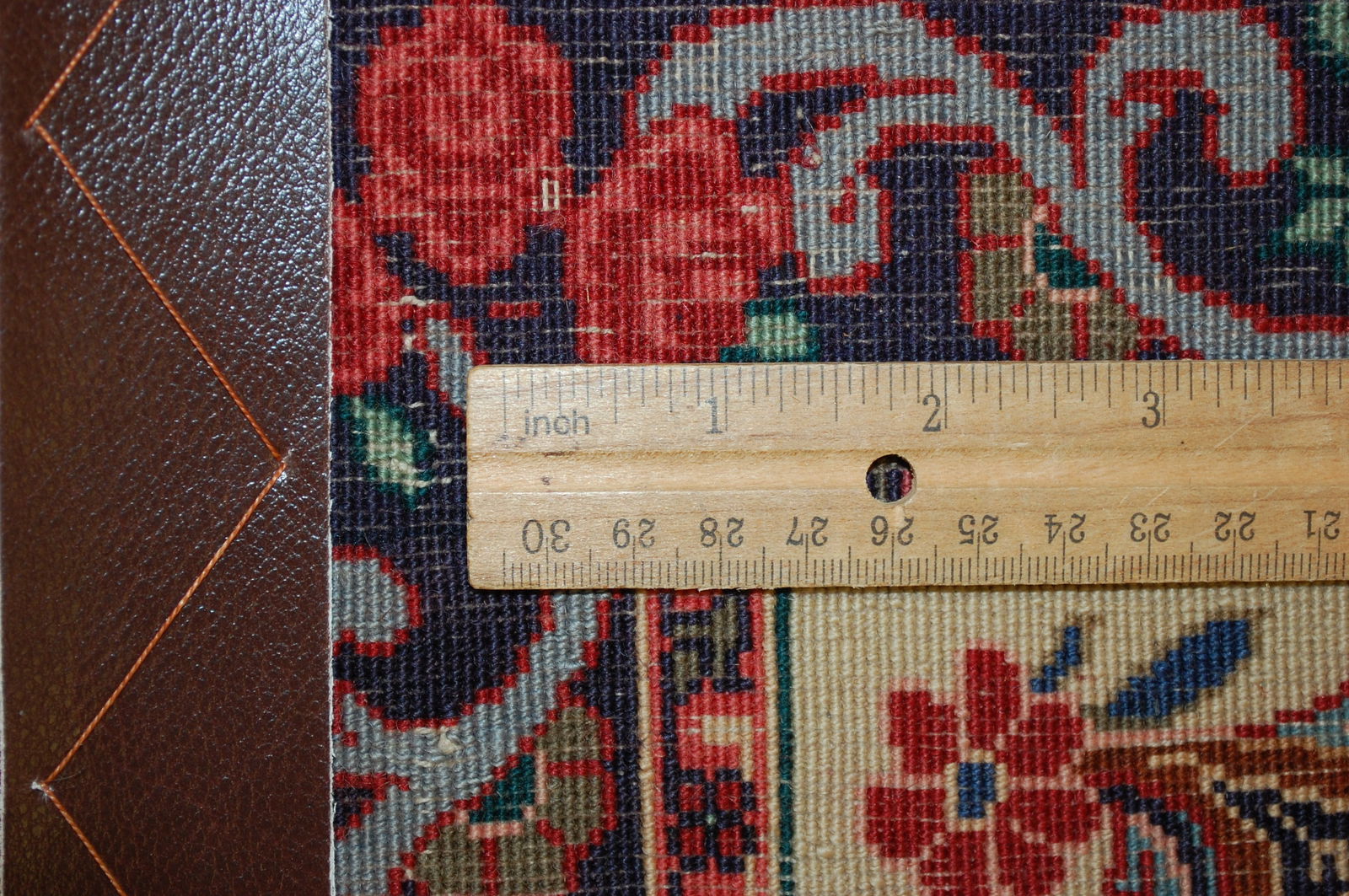 Persian BEJAR RUG 2'4" x 2'10" - 15