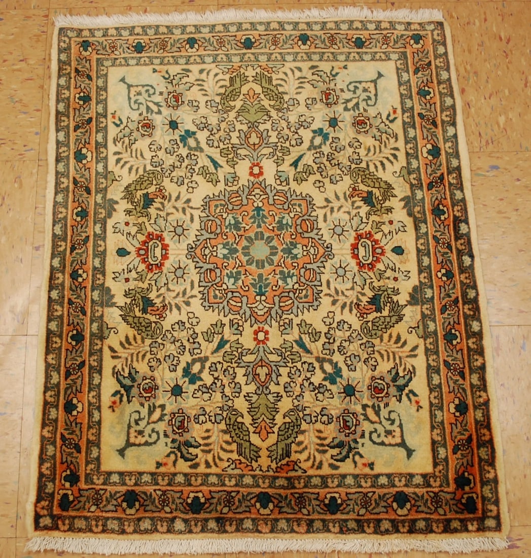 Persian Bijar Rug 2'3" x 2'11" (1 of 7)