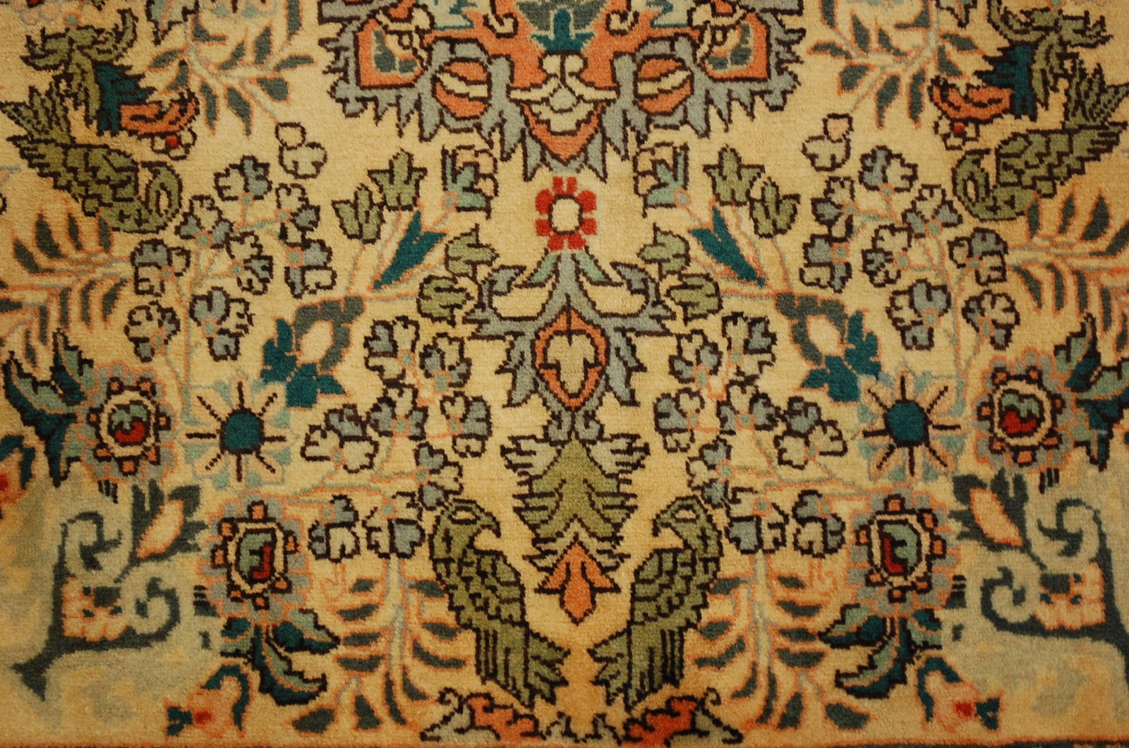 Persian Bijar Rug 2'3" x 2'11" - 4