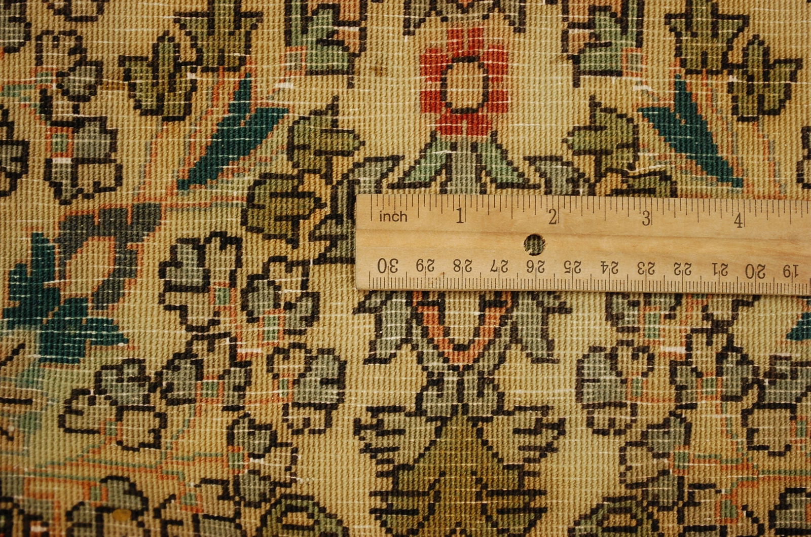 Persian Bijar Rug 2'3" x 2'11" - 6