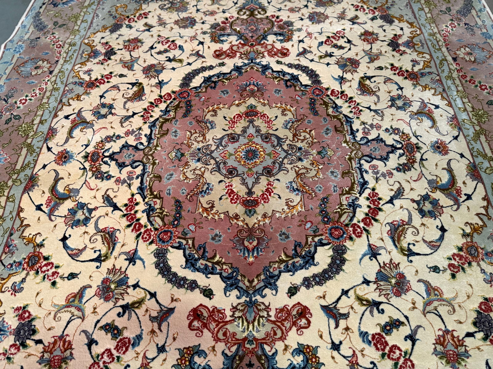Auth Persian Masterpc Silk & Wool 6.8x10 - 3