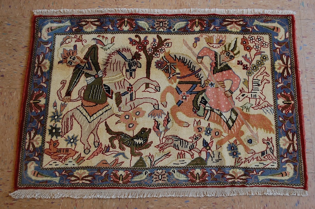 Persian TABRIZ 2'3" X 3'6" (1 of 8)