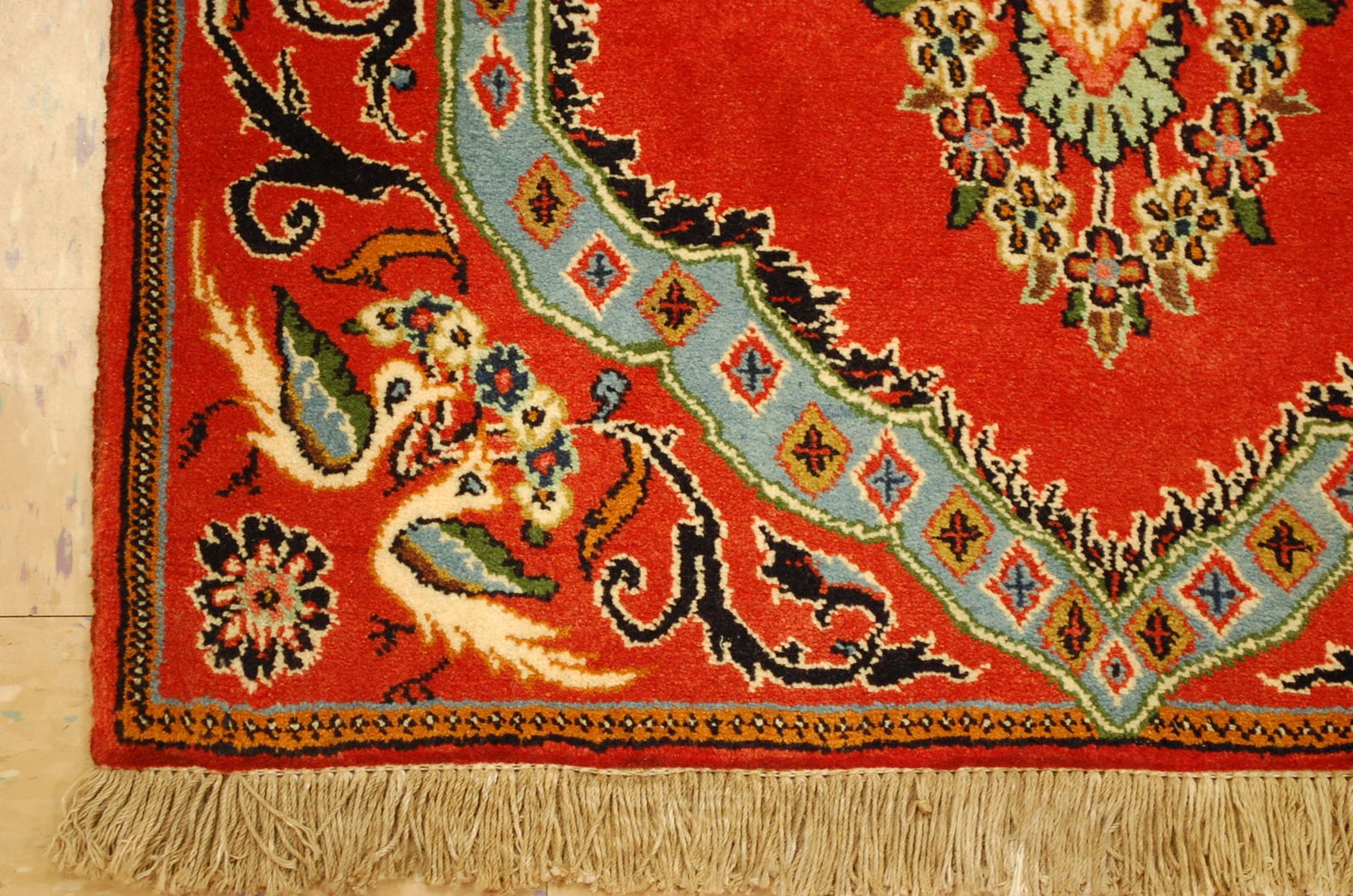 PERSIAN KESHAN RUG 2'8" x 3'11" - 5