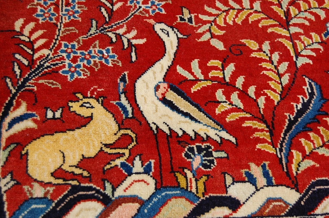 Persian SARUK RUG 2'8" x 3'2" - 5