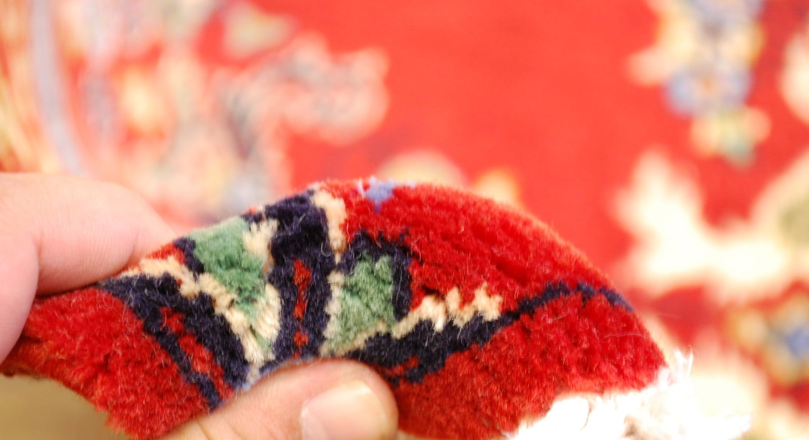 PRSIAN KESHAN RUG 2.6x3.4 MUST SEE - 7