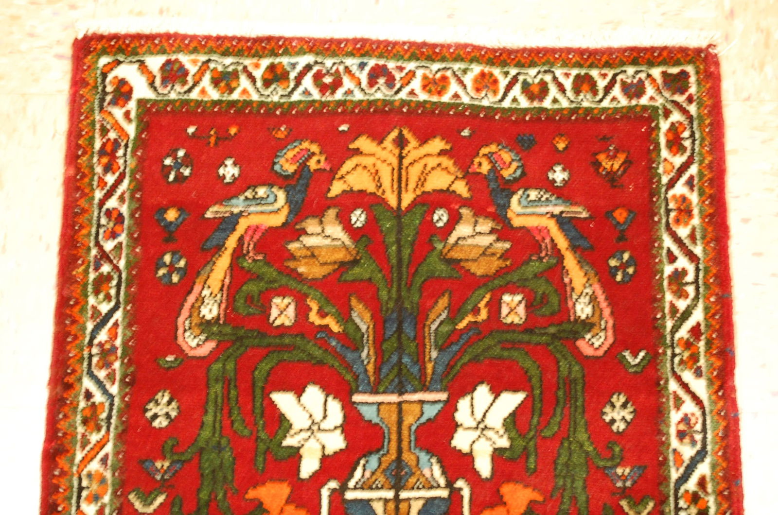 Persian SHIRAZ RUG 2'2" x 2'2" - 3
