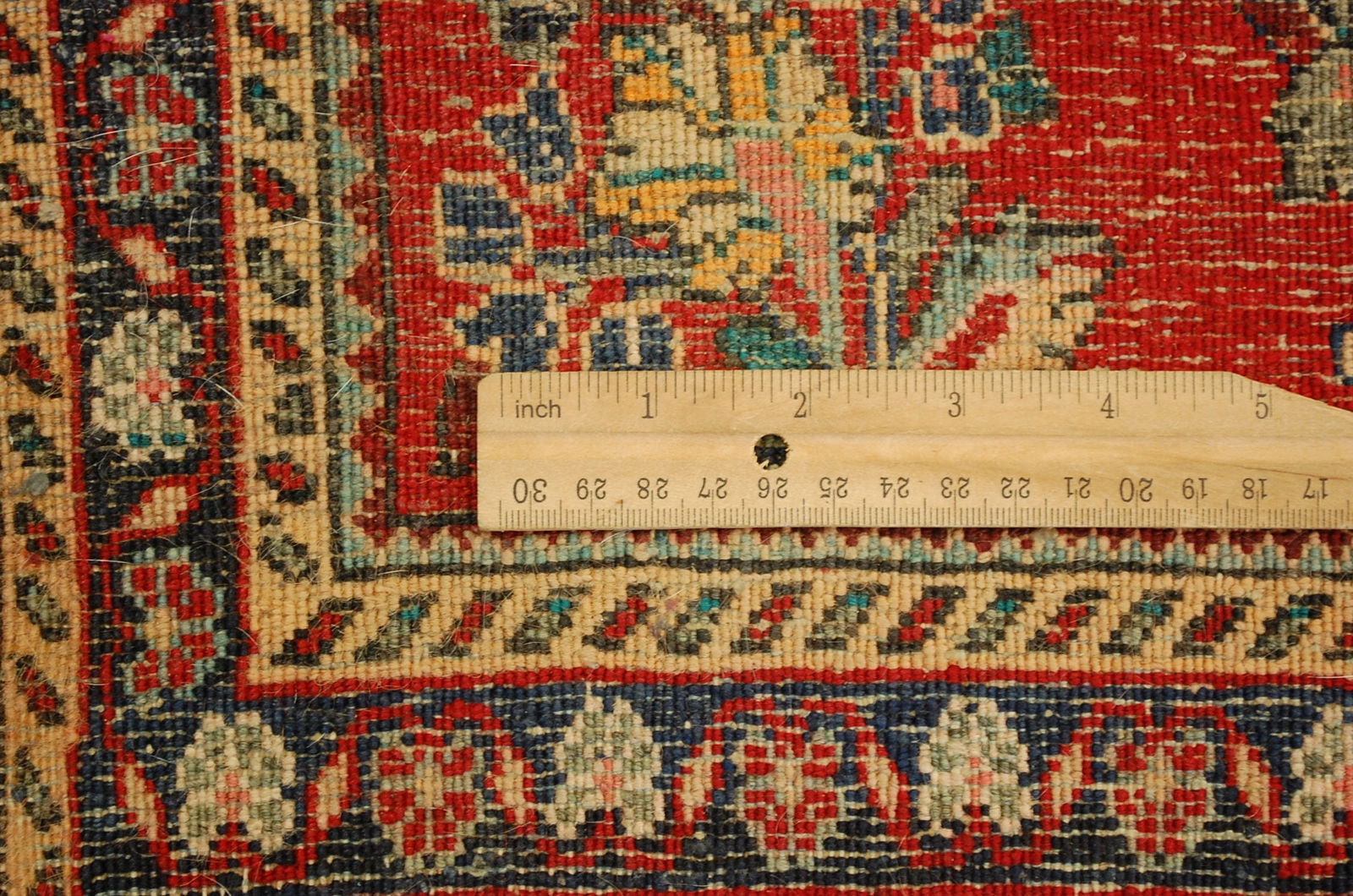 PERSIAN SARUK RUG size is 2' x 2'6" - 6