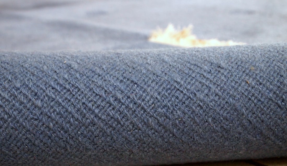 Handmade vintage Tibetan Khaden rug 5.7' x 7.7' (173cm x 235cm) 1970s - 11