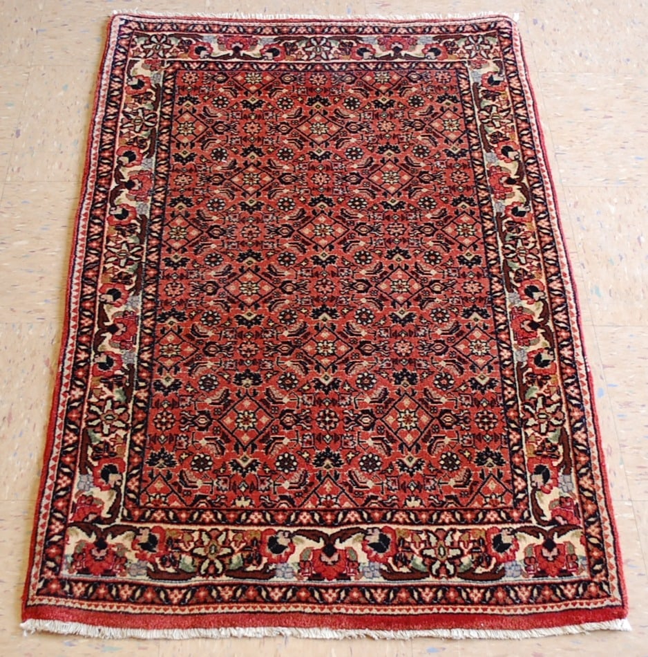 PERSIAN BIJAR RUG 2'1" x 2'9" (1 of 9)