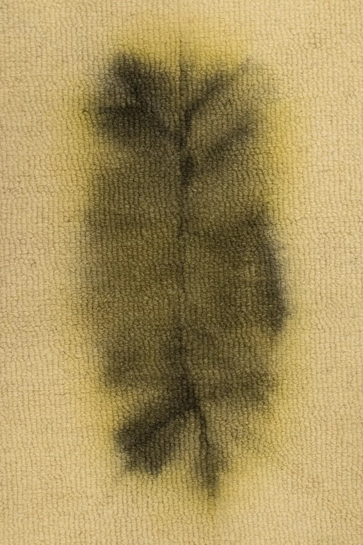 Brown & Cream Tie-Dye 5X8 Hand-Tufted Modern Rug - 7