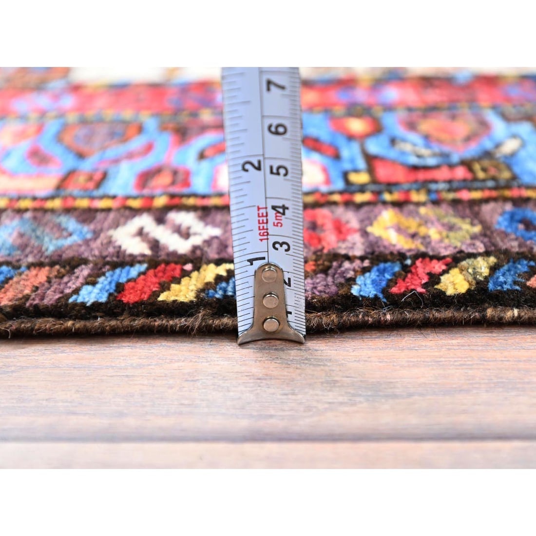 Atrium White Turkish Knot Denser Weave Hand Knotted Shiny Wool Rug - 6