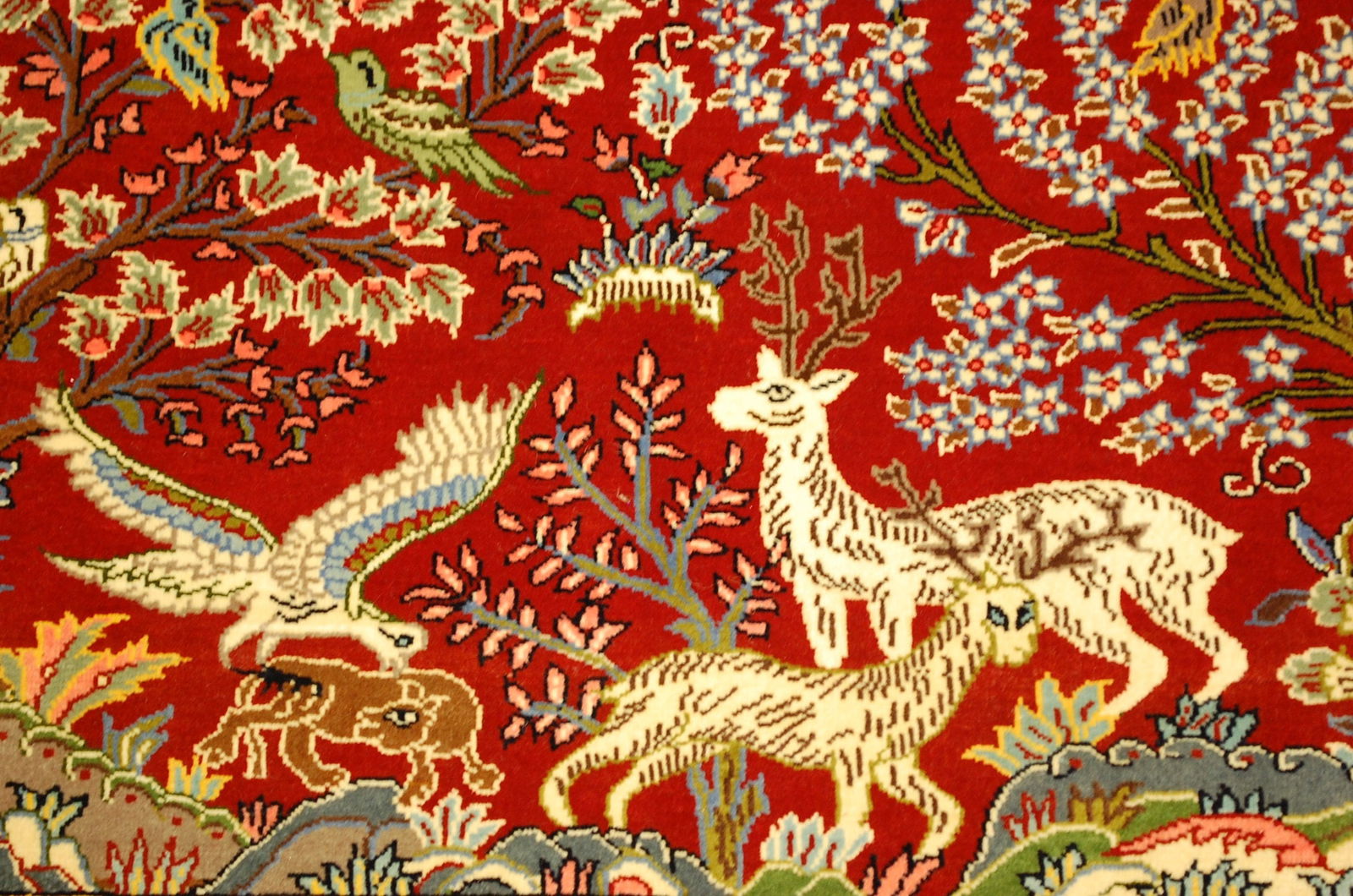 PERSIAN -KESHAN RUG 2'1" x 3'2" - 8