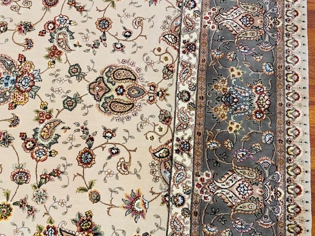 Sino Persian Silk and wool Tabriz rug-4779 - 6