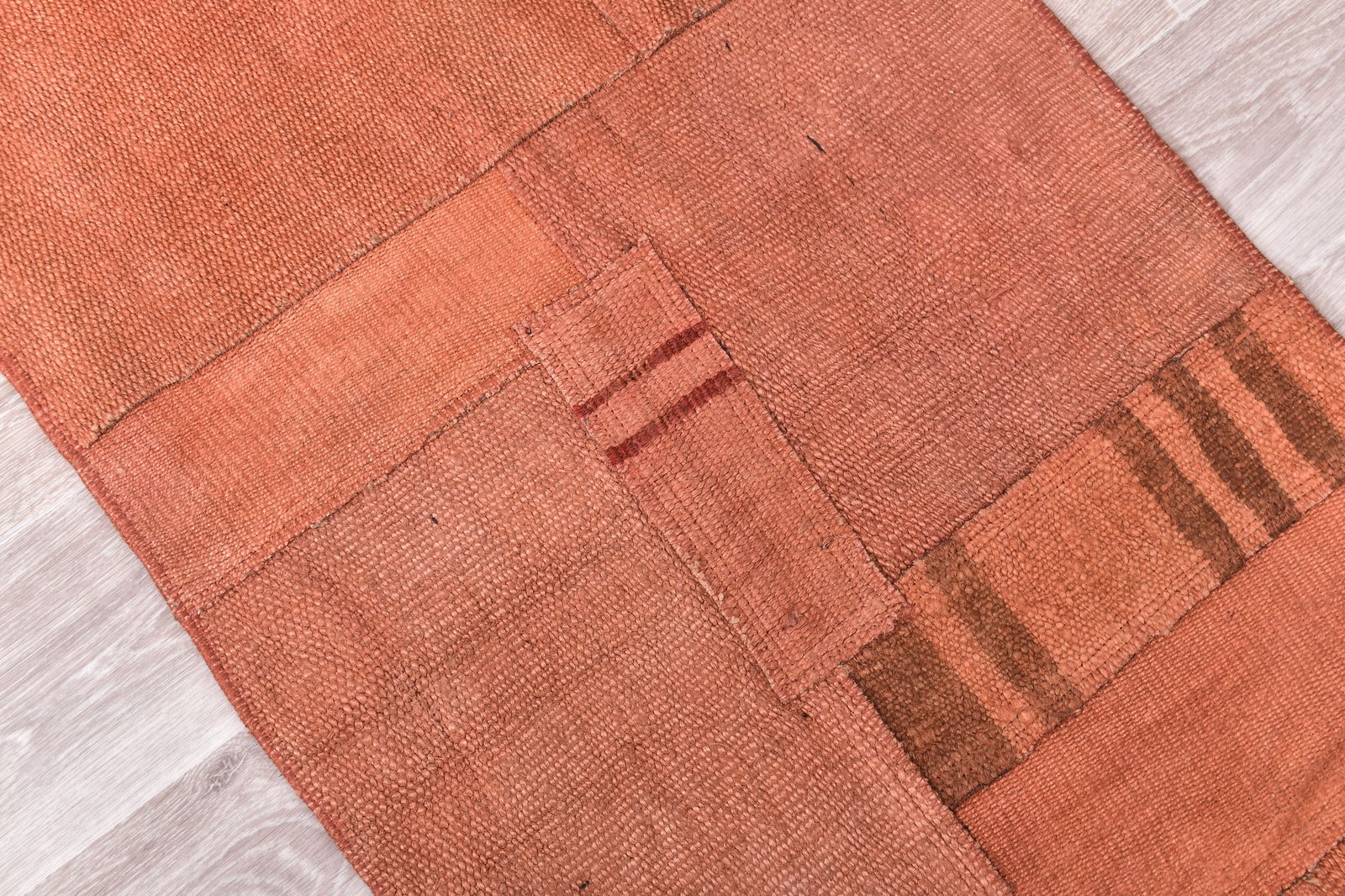 2'1'' x 9'0'' Turkish Hemp Patchwork Rug - 240049 - 4