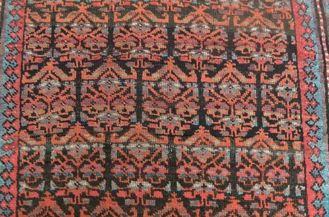 11045 CAUCASIAN KARABAGH CARPET: 2.67 × 1.32 m (3.52 m²) - 3