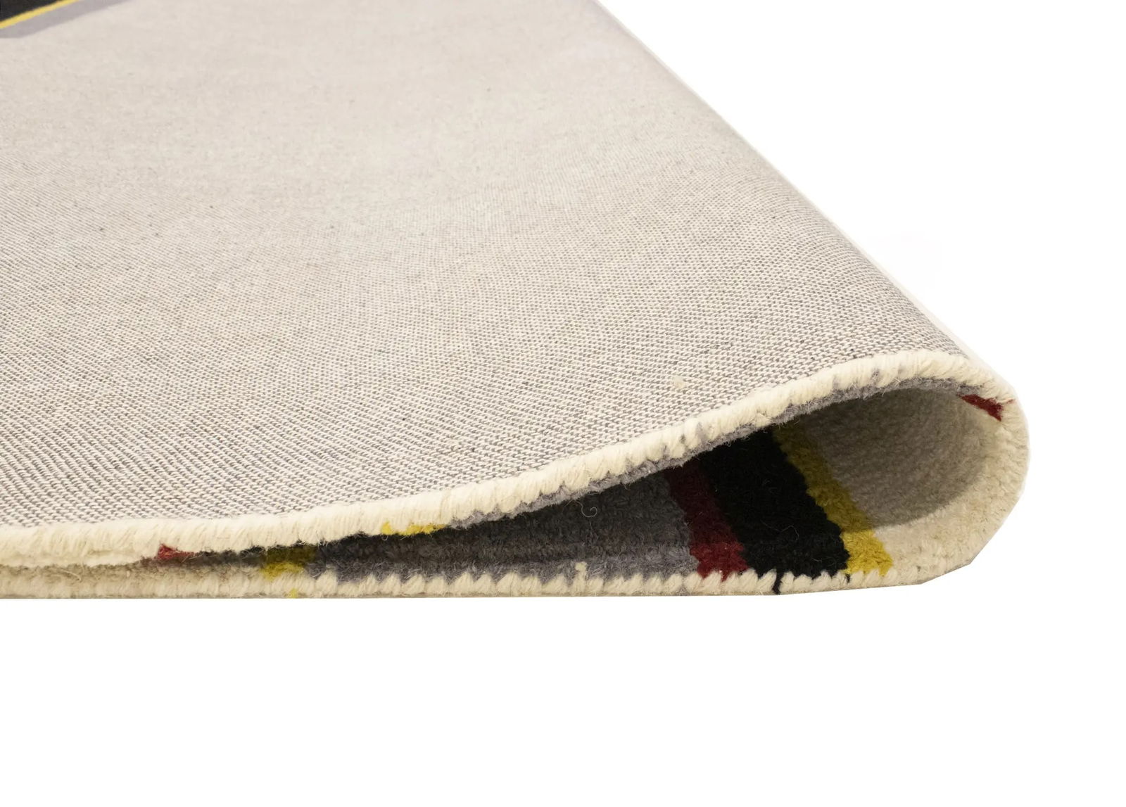 Multicolored Stripes 5X8 Hand-Tufted Modern Rug - 13