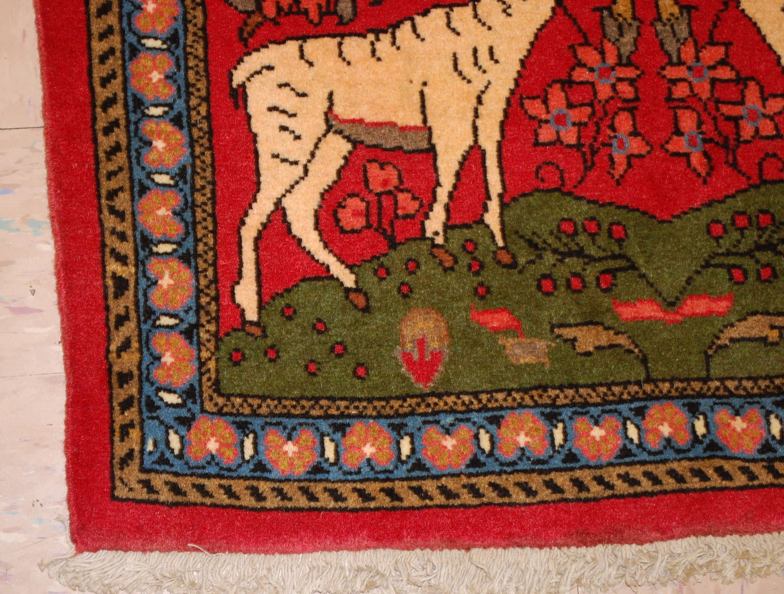 Persian BEJAR RUG 2'1" x 2'10" - 6